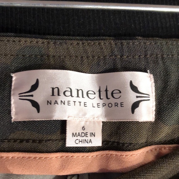 NWTO Nanette Lepore Army Exercise Pants -Size 6 - Picture 8 of 12